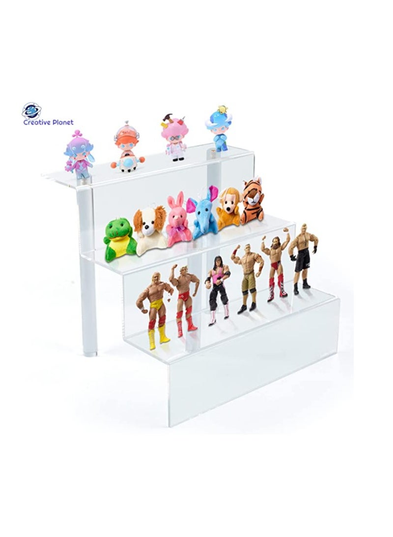 Creative Planet Acrylic Display Riser Shelf Cupcake Stand. (3 Steps HD AE) - Image 5