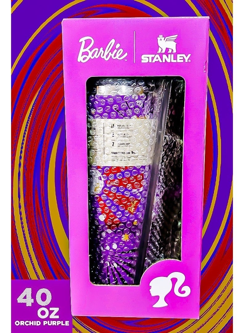 Stanley 40oz Stainless Steel Insulated Travel Tumbler | Leakproof FlowState Lid, Reusable Straw, Double-Wall Thermal Cup | BPA-Free, Eco-Friendly, Dishwasher Safe, Limited Edition with Slim Base & Handle - Image 4