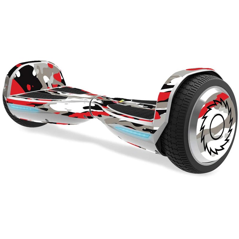 MIGHTY SKINS MightySkins Skin Compatible with Razor Hovertrax 1.5 Hover Board - Red Camo | Protective, Durable, and Unique Vinyl Decal wrap Cover | Easy to Apply, Remove, and Change Styles | Made in The USA - Image 1