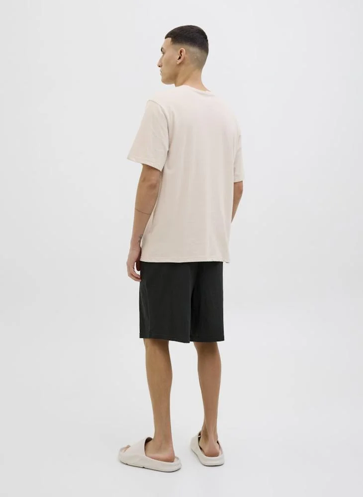 جاك اند جونز Jaceverest Ss Tee & Shorts Set