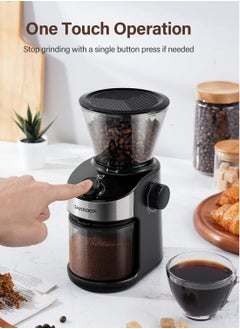 Electric Burr Coffee Grinder 2.0  Adjustable Burr Grinder  25 Precise Grind Settings Suitable for 2 14 Cups Black - pzsku/ZAC3989EED90E4918DA89Z/45/_/1729563641/16aa5cc3-cf8e-4288-82a0-c9e6b824a9ab