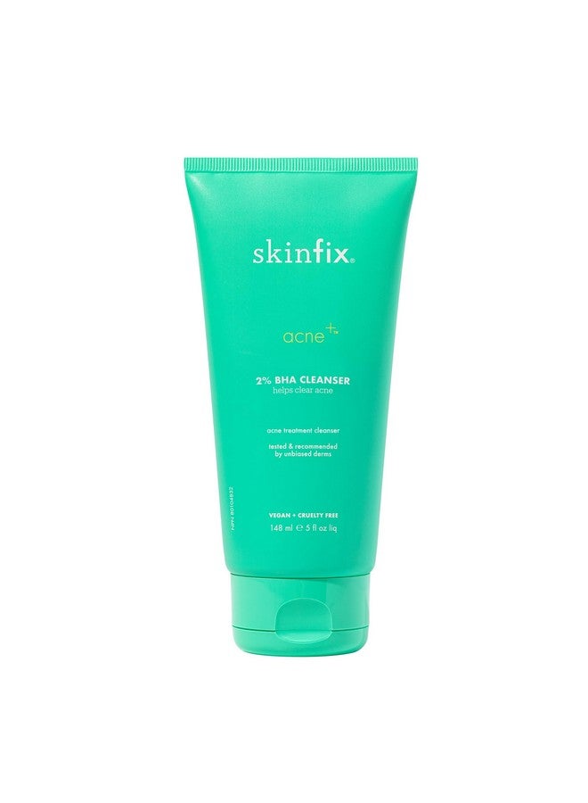 Skinfix Skinfix Acne+ BHA Cleanser: Multi-Level Pore Resurfacing, Deep Pore & Acne-Fighting Cleanser Helps Reduce Blemish Size, Redness & Excess Oil, 5 Fl Oz  - Image 1