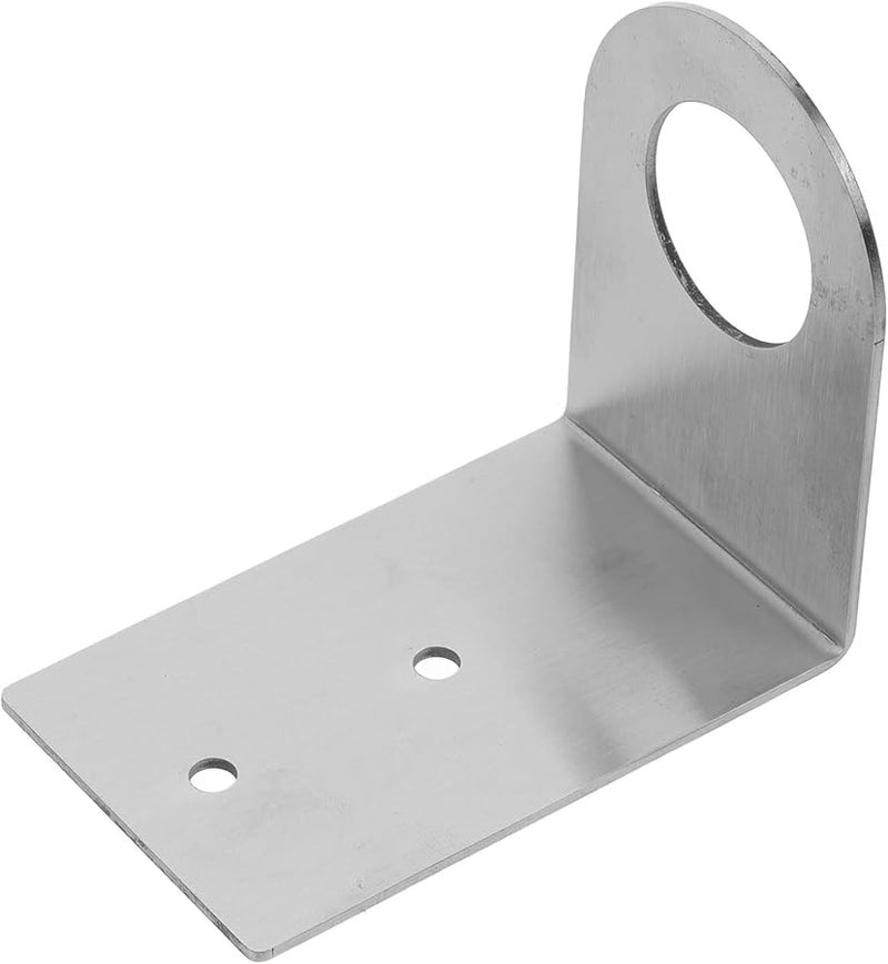 حامل زجاجة دش لاصق من الفولاذ المقاوم للصدأ معلق موزع صابون شفاف زجاجة رذاذ منظّم - Image 4