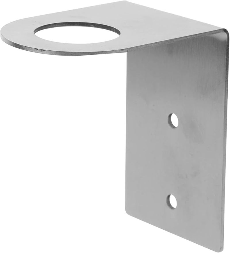 حامل زجاجة دش لاصق من الفولاذ المقاوم للصدأ معلق موزع صابون شفاف زجاجة رذاذ منظّم - Image 2