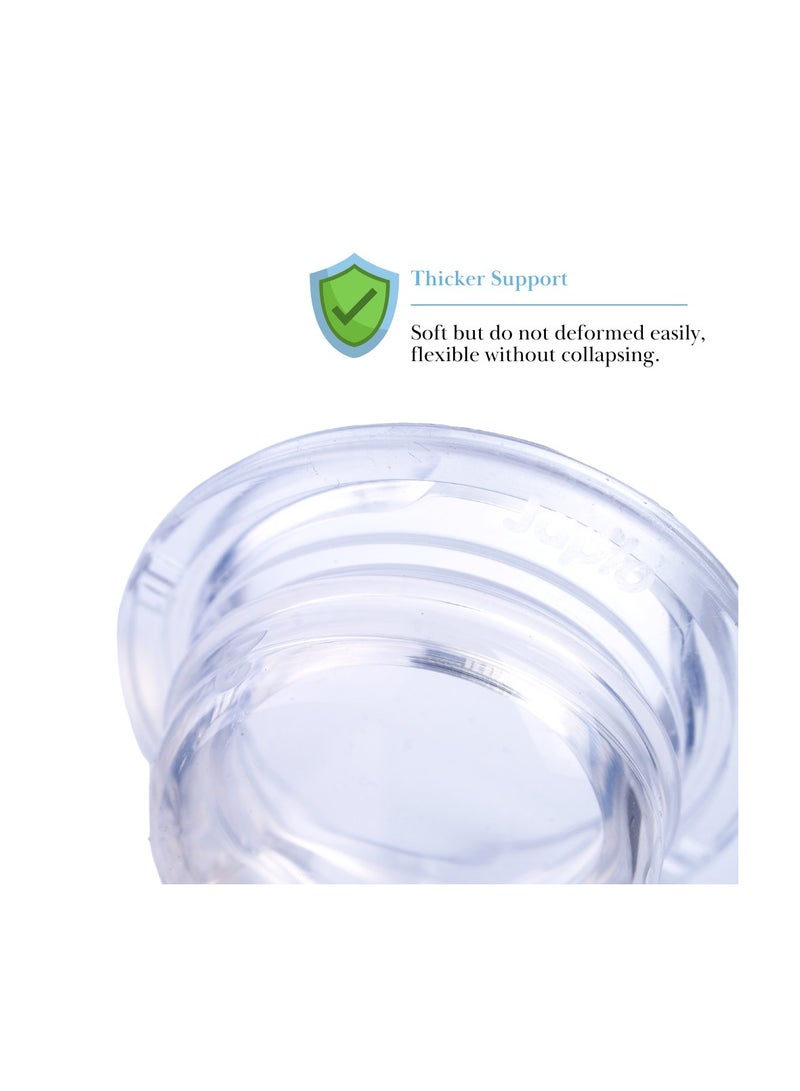 جابلو حلمة من السيليكون ناعمة و خالية من مادة BPA، حجم كبير جدا (2 قطعة/صندوق) - Image 3