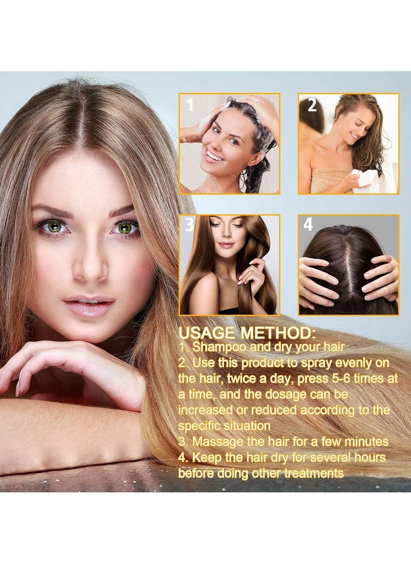 Biotin Hair Growth Spray, Biotin Hair Growth Serum, Hair Growth Serums, Nourishing Hair Spray, Prevention of Hair Loss, Biotin Hair Loss Oil, Hair Growth Essential Oils, Nourishes Hair and Scalp (1PC)