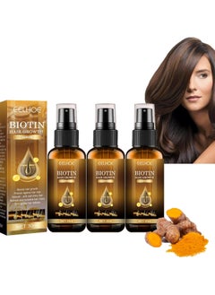 EELHOE Biotin Hair Growth Spray, Biotin Hair Growth Serum, Hair Growth Serums, Nourishing Hair Spray, Prevention of Hair Loss, Biotin Hair Loss Oil, Hair Growth Essential Oils, Nourishes Hair and Scalp (1PC)  - Image 2