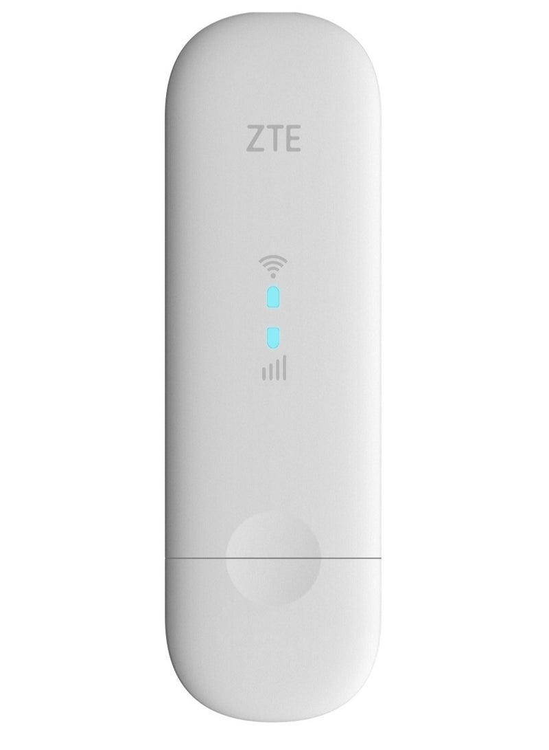 ZTE 4G WIFI Dongle Cat4 USB Modem white - Image 1