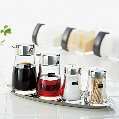 ASVEL アスベル Forma 1 X Glass Soy Sauce Pot, Soy Sauce Cruet - Image 4