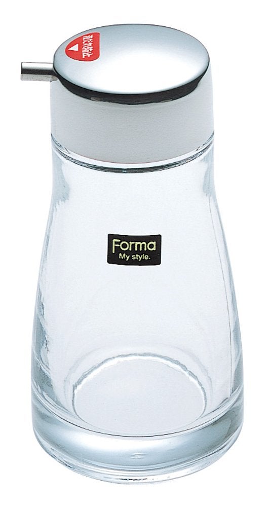 ASVEL アスベル Forma 1 X Glass Soy Sauce Pot, Soy Sauce Cruet - Image 1