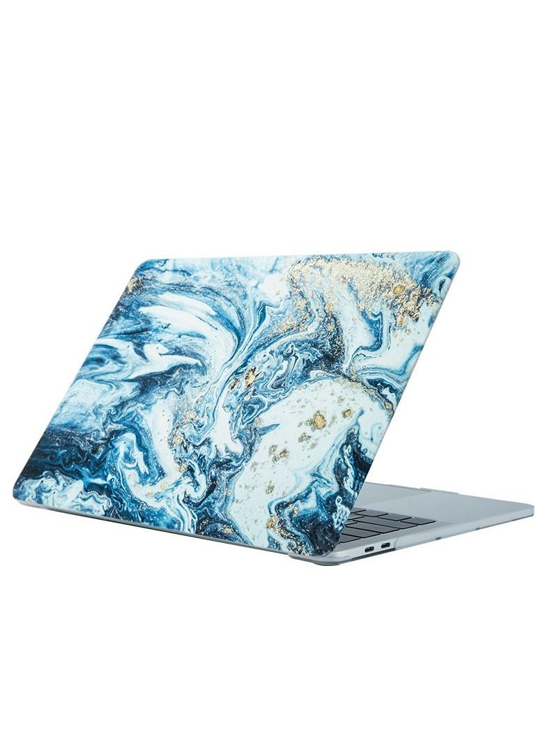 Loquat Suitable For MacBook Frosted Painted Marble Shell Protective Case 