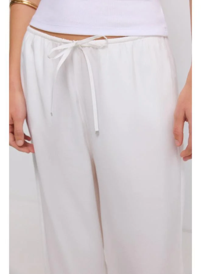 Springfield Wide leg jogger trousers