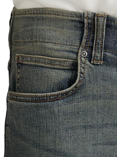 Lee Men's Extreme Motion Straight Taper Jean Maverick 42W x 30L - Image 3