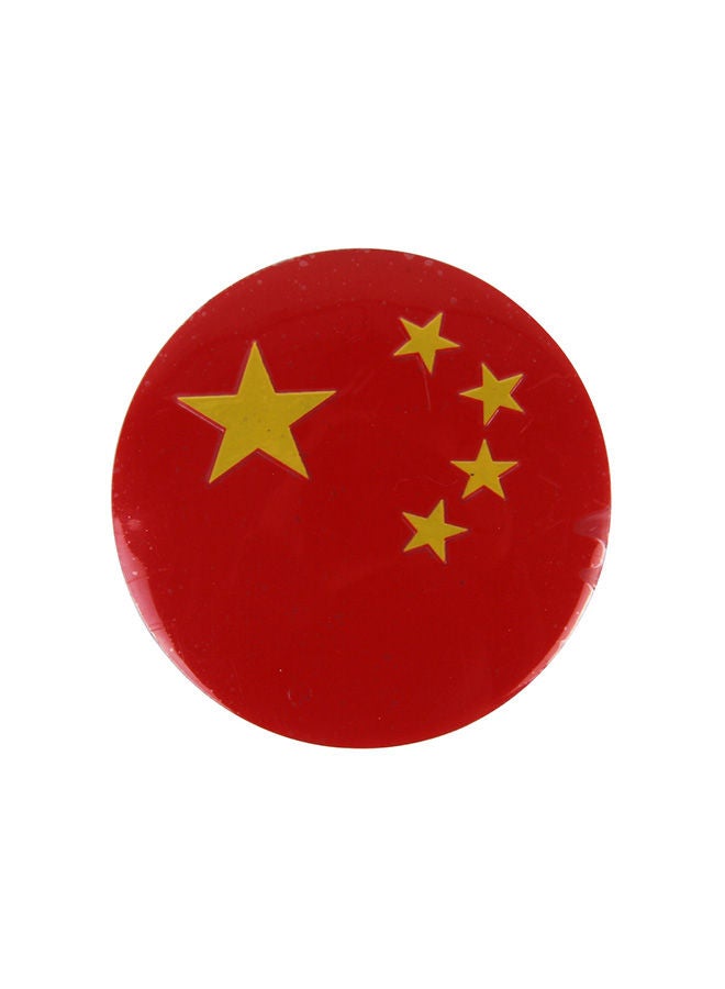 NIBEMINENT 4-Piece China Flag Metal Car Sticker - Image 2