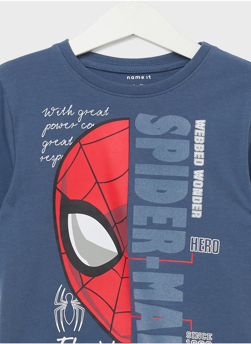 NAME IT - Kids Spiderman  T-Shirt - Image 1