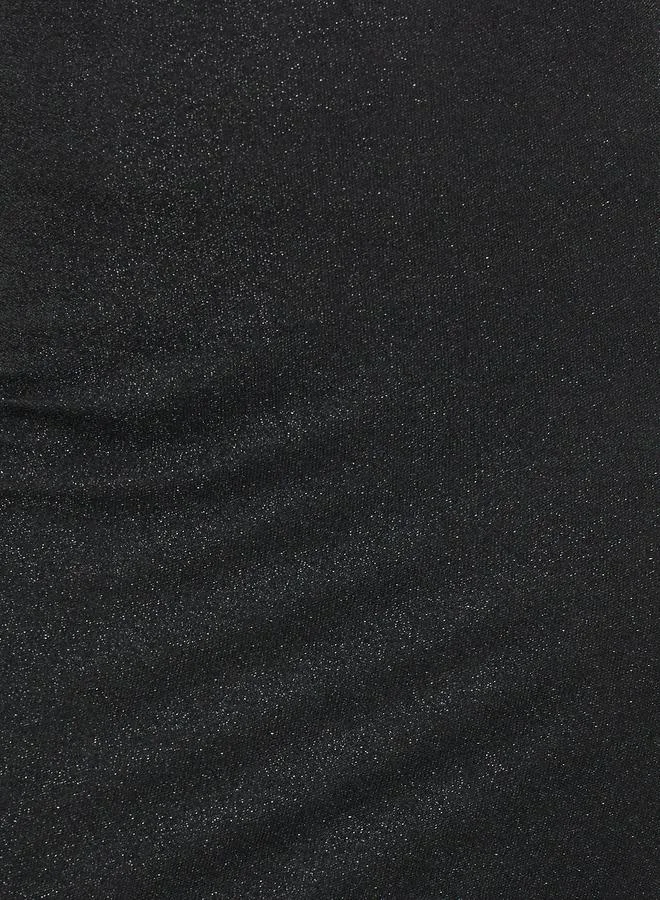 Styli Styli Shimmer Knit Bodycon Maxi Skirt