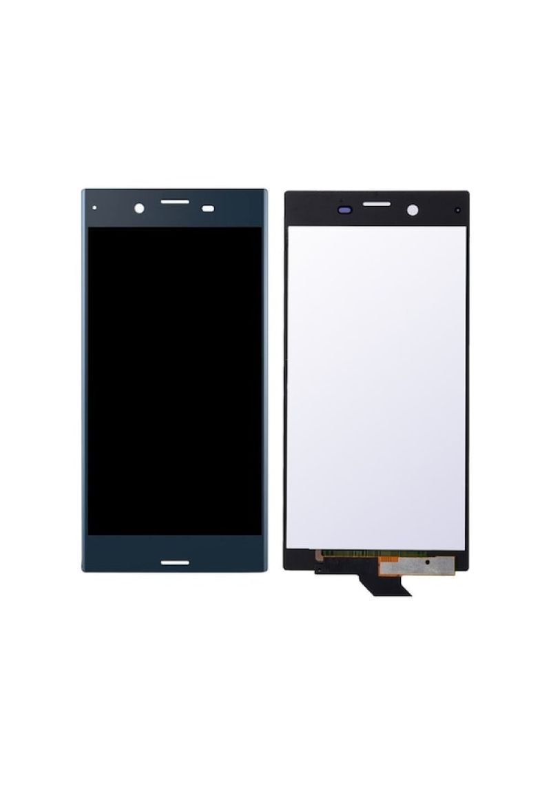 LCD Touch Assembly for Sony Xperia XZ, dark blue - Image 3