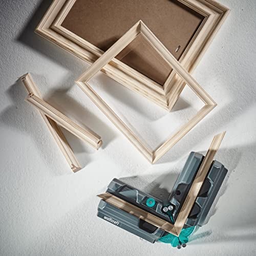 wolfcraft 6948200 Bevel and Mitre Box for 100 mm High Boards, Black - Image 3