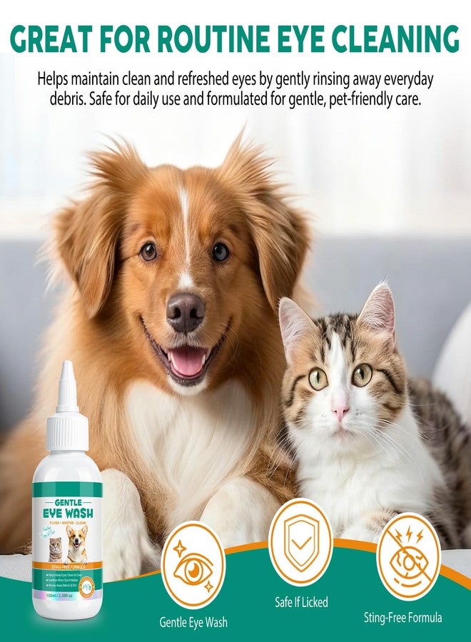 Arkture Dog Eye Drops, Eye Infection Treatment for Dogs and Cats, Soothe Infection & Allergy, Relieve Dry, Pink & Minor Irritated Eyes, Pet Tear Stain Remover & Eyes Cleaner, 100ml - Image 5