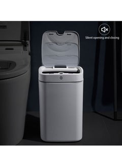 Hihonor 18L Electric Trash Can, Rechargeable Battery Dual Purpose Model Trash Can with Lid, Smart Electric Plastic Narrow Trash Can (Living Room, Bedroom, Office, Kitchen), Pink  - Image 4