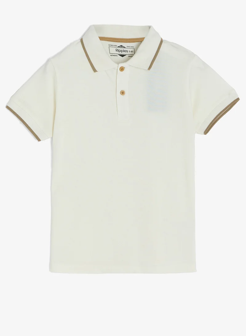 ريبلز مع نمشي Boys Short Sleeves Polo T-Shirt & Shorts Set