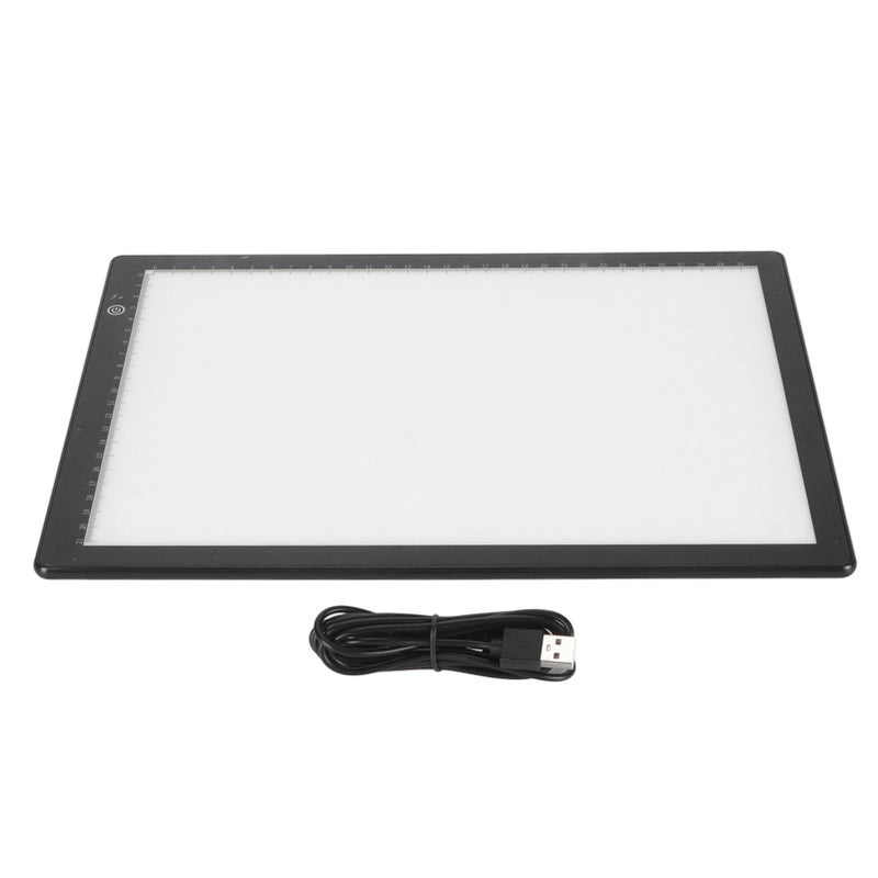 Ultra Slim A4 Slide Viewer Scanner 3 Brightness Modes LED Light Box USB C Powered - Image 2