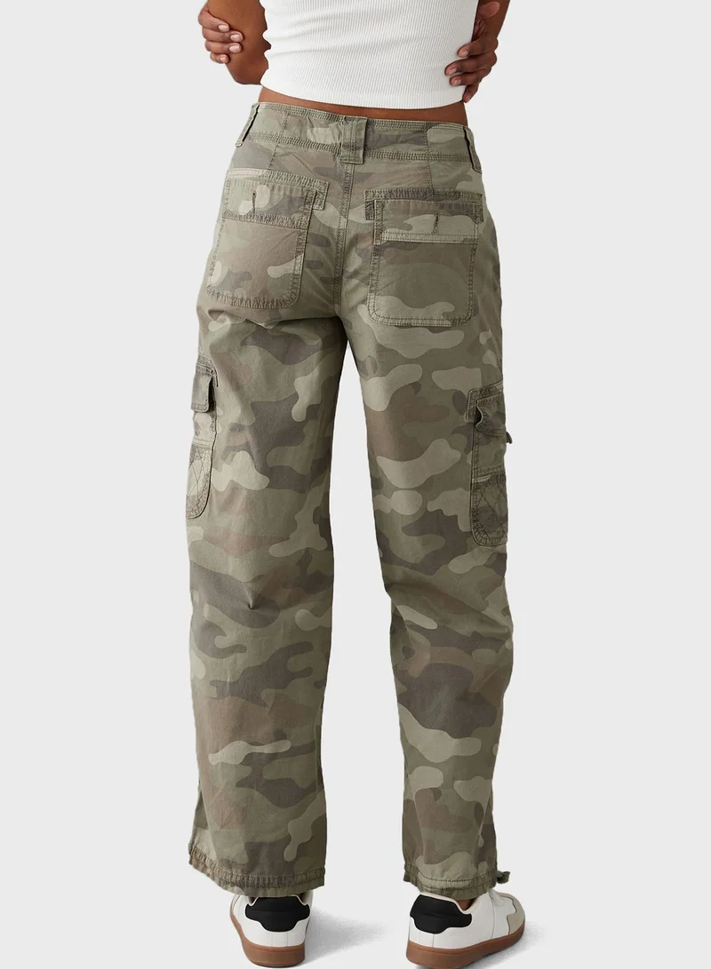 امريكان ايجل High Waist Baggy Joggers