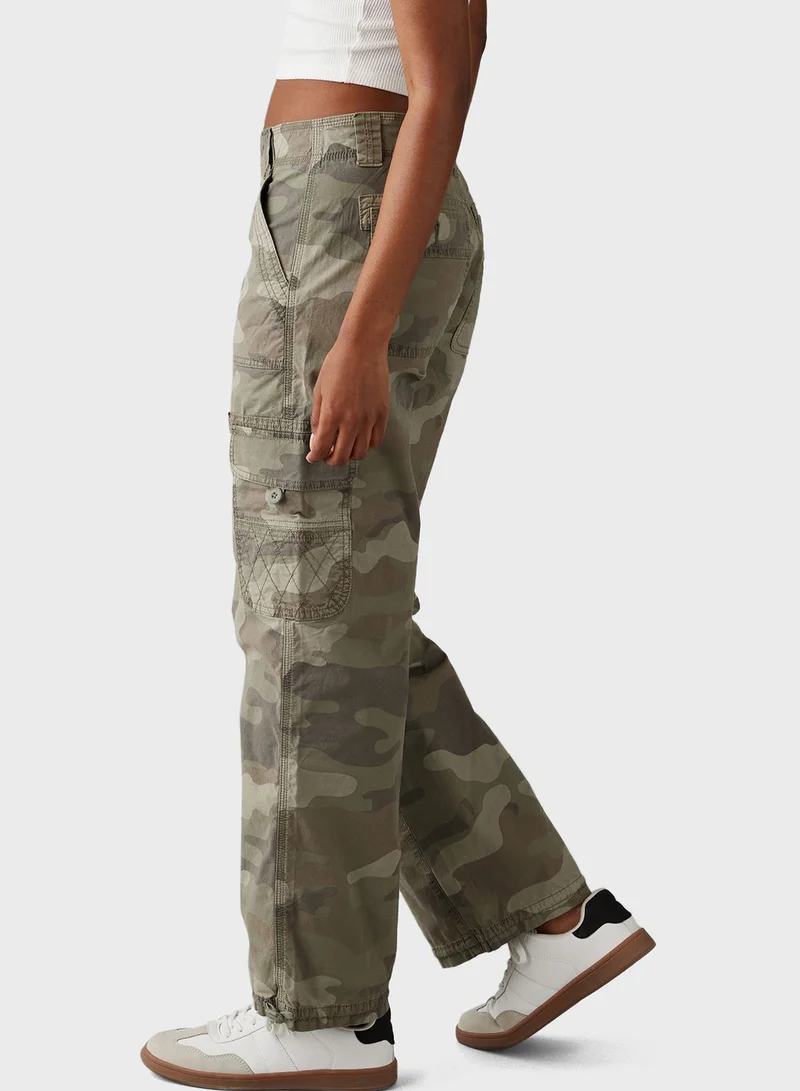 امريكان ايجل High Waist Baggy Joggers