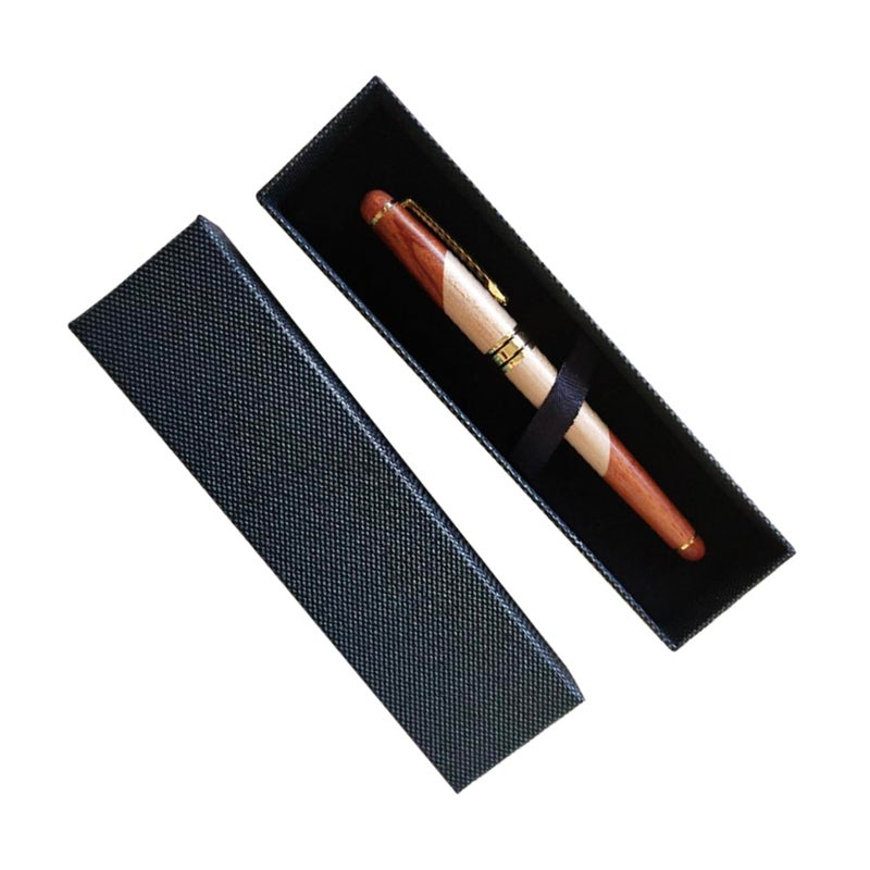 Black Pen Set For Office School Writing Journaling Gift Box Stationery Supplies - Image 2