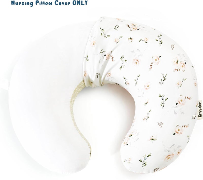 GRSSDER Nursing Pillow Cover - Pink Rose - Image 2