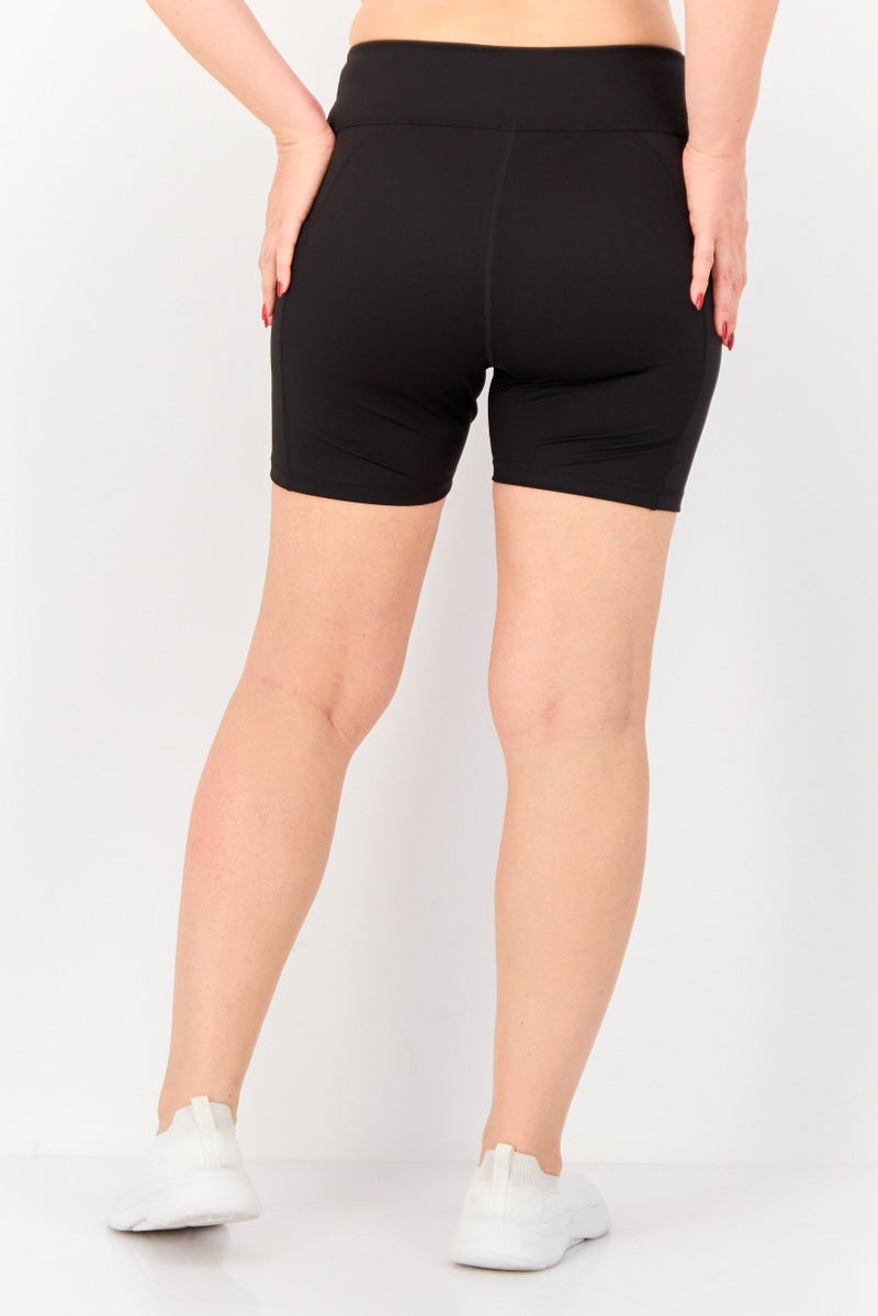 PUMA شورتات رياضية نسائية مناسبة للجري، أسود - Image 3