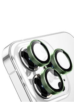 Wtech Premium Camera Lens Film Protector Shield For Apple iPhone 15 Pro 2023 Clear/Green  - Image 4
