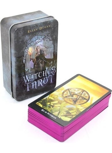 Metal Boxed Tarot Card Witches Tarot - pzsku/ZAC3B171F17B643F62EB3Z/45/_/1741299556/41fd704c-a413-4ded-98df-5117aa9936ee