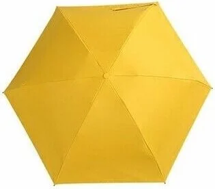 اليفن ماركت Eleven Market Head Umbrella Yellow Summer Beach Sun Protection Hat Umbrella