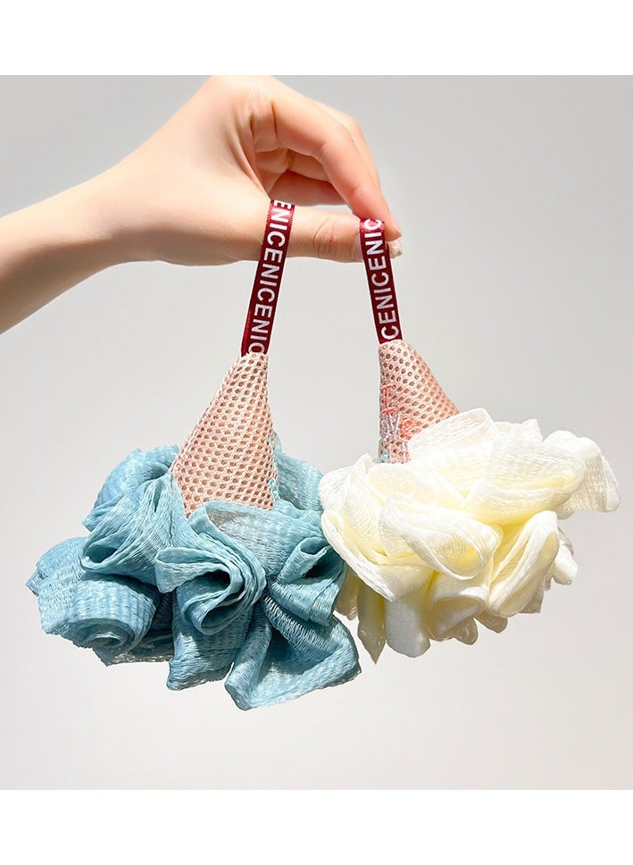 3 Pack Ice Cream Bath Ball, Bath Towel, Foaming, Soft and Non-harming To The Skin - Image 2