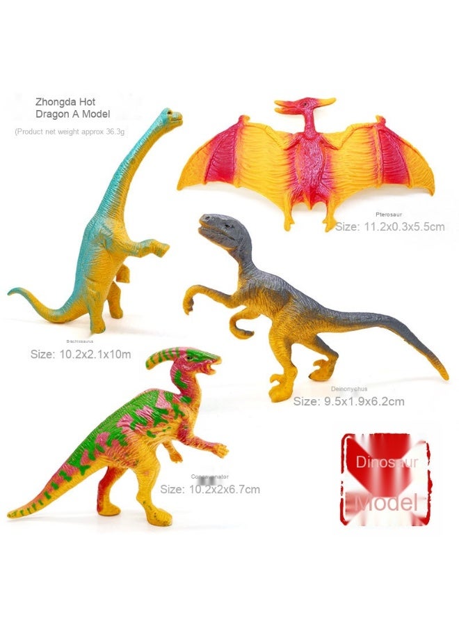 NIBEMINENT 3-Inch Realistic Mini Dinosaur Model - Creative Toy