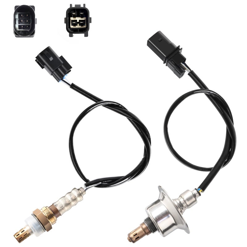 Nifeida 2345029 2344238 O2 Oxygen Sensor Upstream Downstream Compatiable with 20092016 KIA Sportage Forte Sorento Rondo Optima 20L 24L Hyundai Tucson Sonata Santa Fe 20L 24L