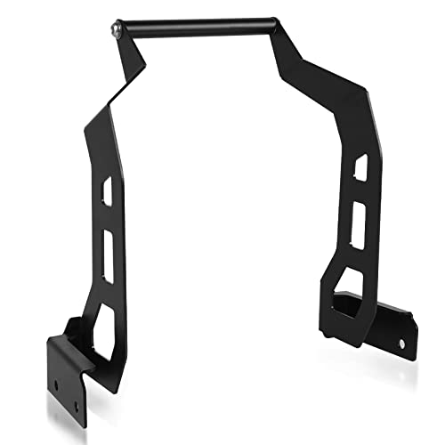 OXLLONE Motocycle Mobile Phone GPS Navigation Plate Bracket Compatible with CRF1100L CRF 1100 L Africa Twin Adventure Sports ADV 2019 2020 2021 (Black) - Image 2