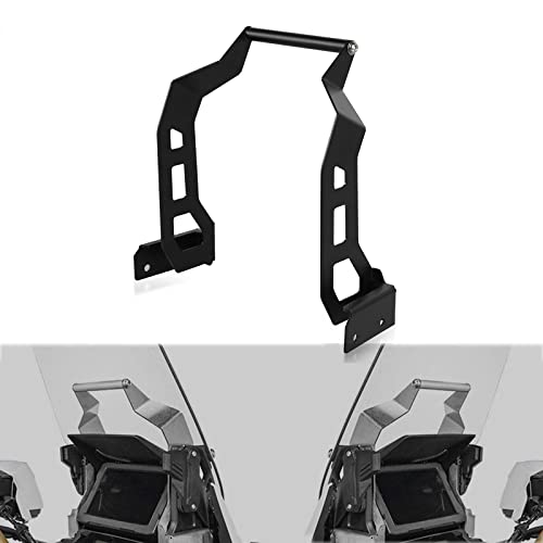 OXLLONE Motocycle Mobile Phone GPS Navigation Plate Bracket Compatible with CRF1100L CRF 1100 L Africa Twin Adventure Sports ADV 2019 2020 2021 (Black) - Image 1