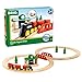 BRIO Classic Figure 8 Set  22Piece FSCCertified Wood Train Set  Accessories  Includes Train Depot Trees Tracks  More  Compatible with All Wooden Rail Sets  Fun Play for Kids Ages 2  Up - Image 4