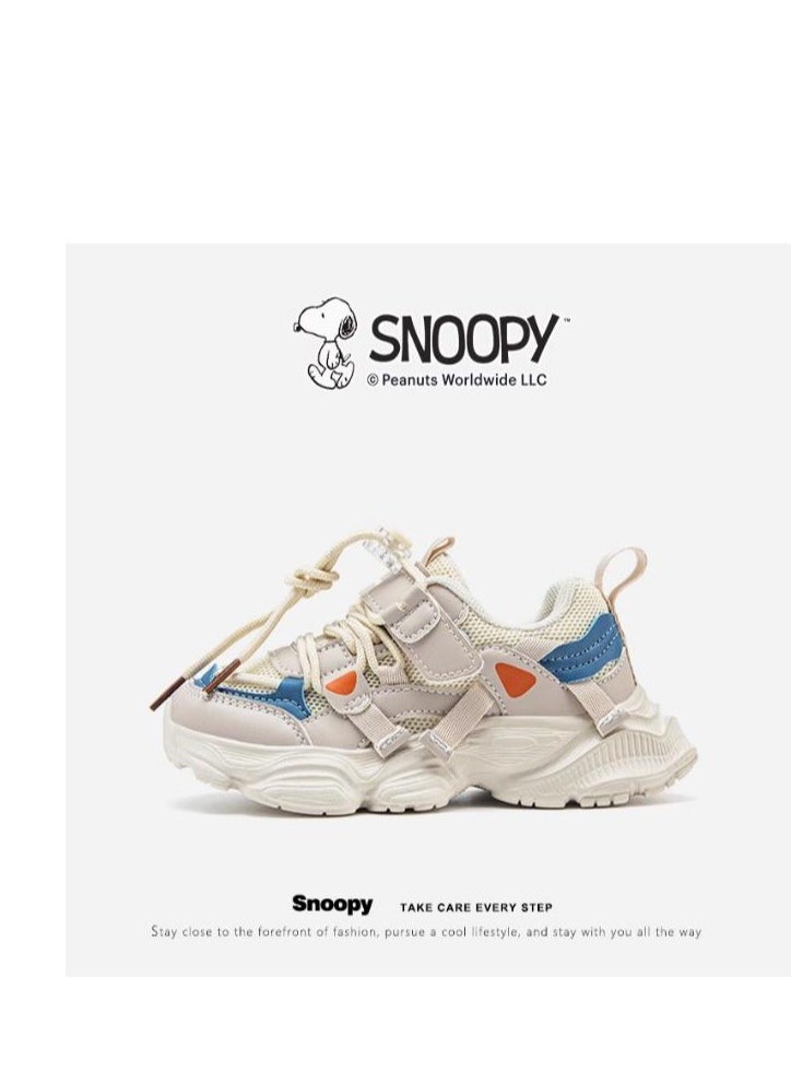 Snoopy Children's Dad Shoes Velcro Sports Shoes  - Image 1