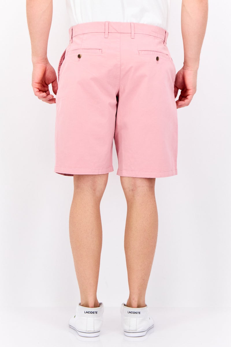 GAP Men Solid 10 Inseam Chino Shorts, Pink - Image 4