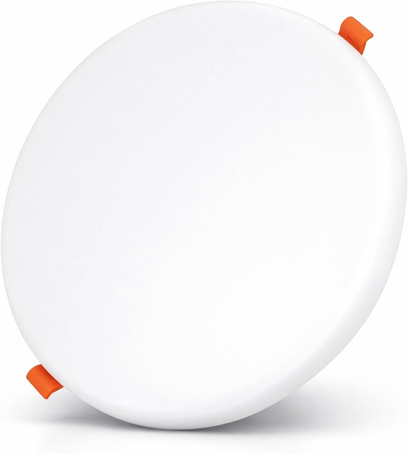 Melfi 30W Round LED Panel Light | Slim Frameless Adjustable Downlight | Modern Ceiling Glow Panel for Home & Office | 240VAC (Warm White)