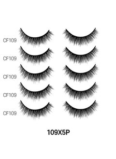 3D Cashmere False Eyelashes Multipack Ultra Soft Glam Luxurious Crueltyfree Reusable Fake Eyelashes 5 Pairs Value Pack (109X5P) - pzsku/ZAC3B843194D535DF5E7CZ/45/_/1707975548/da051cd9-6a1c-48da-b809-7df2717c5358