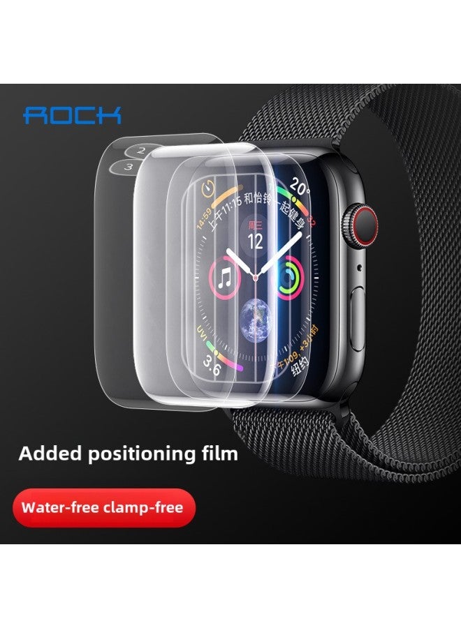 ROCK Watch1/2/3/4/5/6/7/8/9/10 HD High Permeability Anti-Fingerprint 2-Piece Watch Hydraulic Film-Color:40mm/41mm Two-piece-Dimensions:Default - Image 3