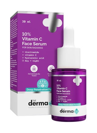 The Derma Co.10% Vitamin C Face Serum for Skin Radiance 30 ml - pzsku/ZAC3B9D304AFE9AA3FA61Z/45/1748254359/8b5f9e9a-349d-4063-b710-93d4176351c2