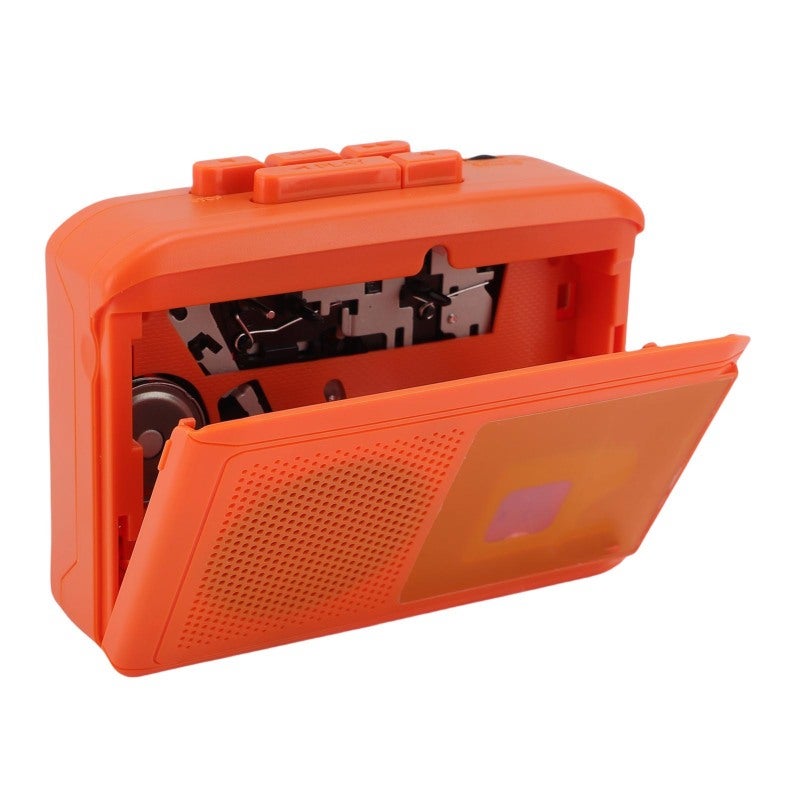 Ezcap Portable Cassette Player with Built-in Speakers 3.5mm Jack Compact Lightweight Design - Fast Forward Rewind Cassette Tape Player for Personal Listening - Image 4