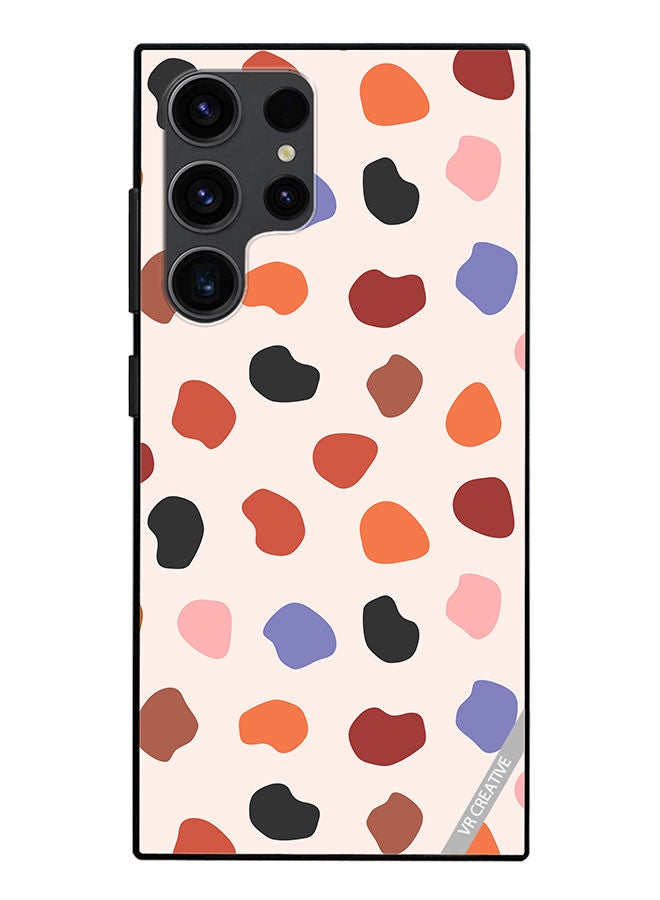 VR CREATIVE Protective Case Cover For Samsung Galaxy S23 Ultra 5G Mix Pattern Design Multicolour - Image 1