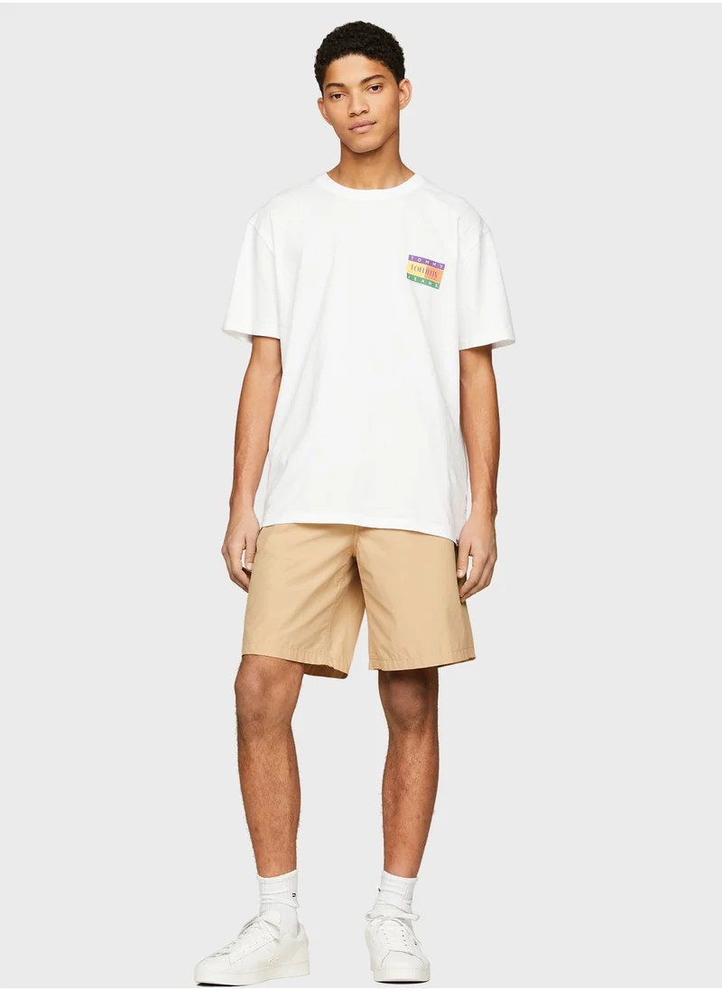 TOMMY JEANS Monogram Crew Neck T-Shirt