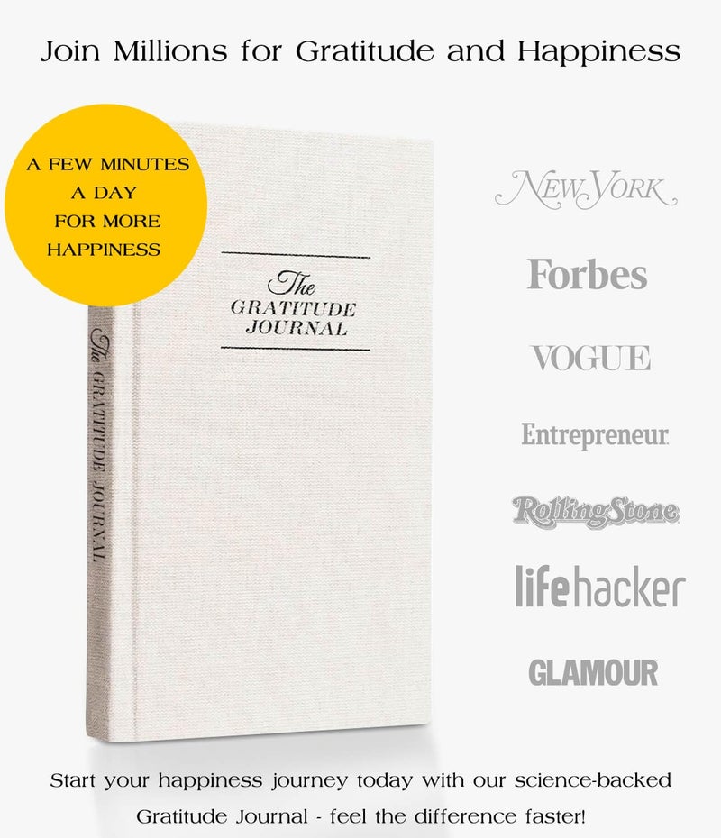 ZICVIBE The Original Gratitude Journal - 5 Minute Gratitude Practice with Inspiring Prompts & Quotes for Mindfulness, Reflection & Personal Growth 2026 - Wellness Journal for Men & Women - Image 2